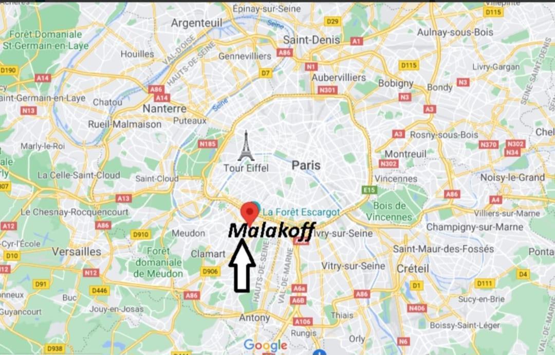 Charment Studio Proche Paris 15 Malakoff Esterno foto